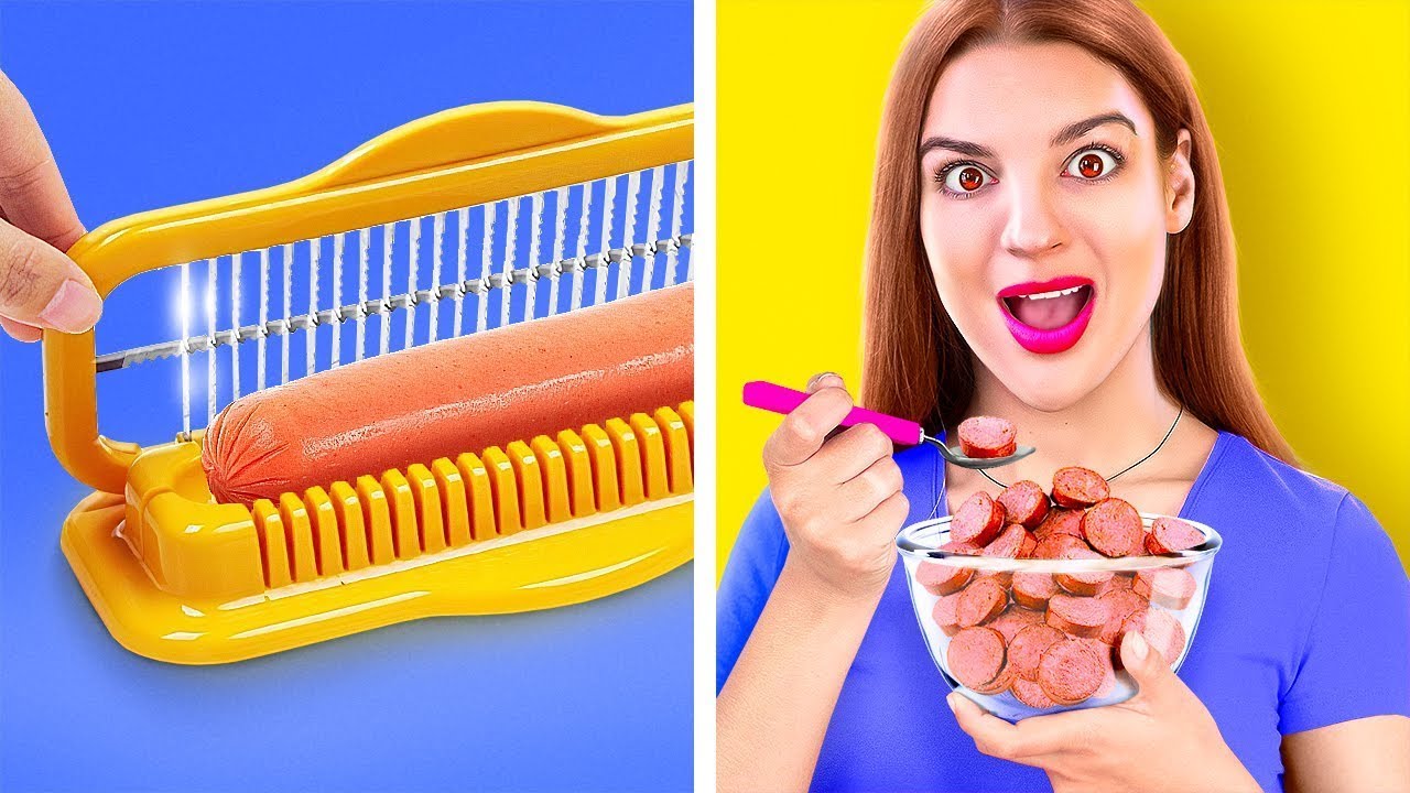TRUQUES CULIN&Aacute;RIOS PARA O DIA A DIA || Brincadeiras com Comida e Pessoas Famintas, por 123 GO Like!