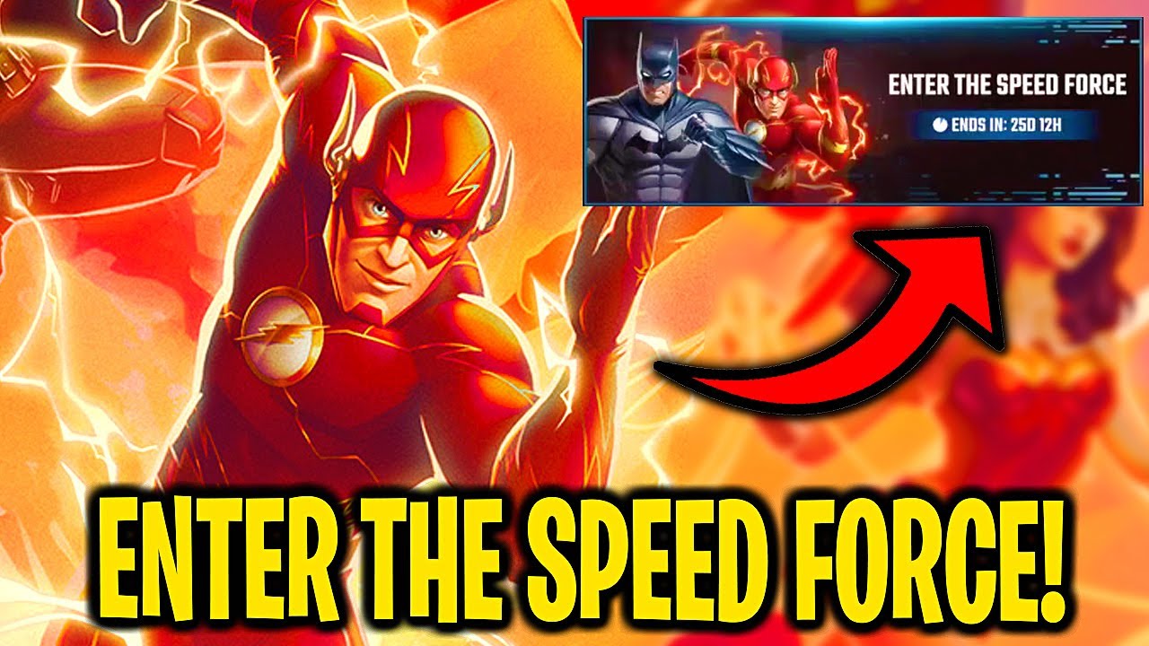 ENTER THE SPEEDFORCE EVENT PART 3! - DC Heroes & Villains