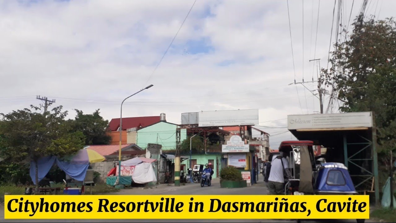 Cityhomes Resortville In Dasmariñas, Cavite Street Tour