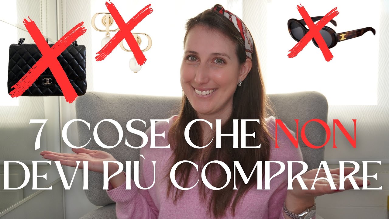 BASTA‼️Cose da NON acquistare nel 2025 | Minimalismo, Risparmio | Cose che non COMPRO più