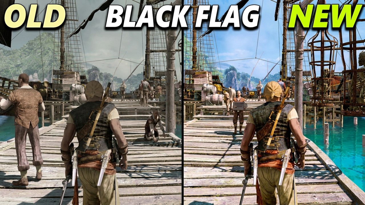 Black Flag Remake Concept Graphics Mod