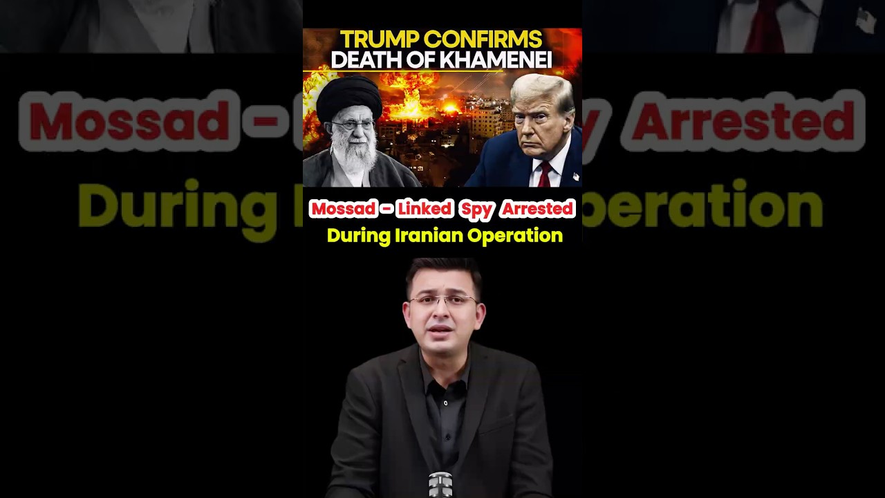 Mossad-Linked Spy Arrested During Iranian Operation! #donaldtrump #iran