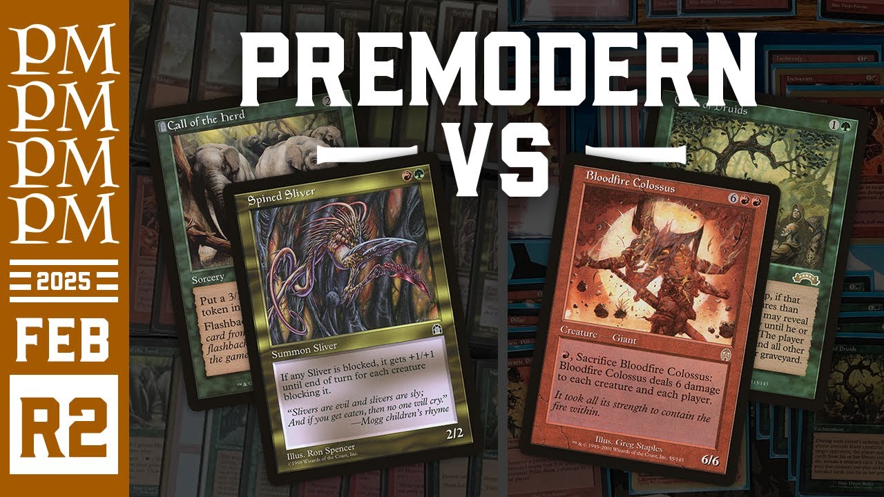 RG Zoo против Bloody Oath — Раунд 2 — Турнир Premodern MTG, февраль 2025 г.