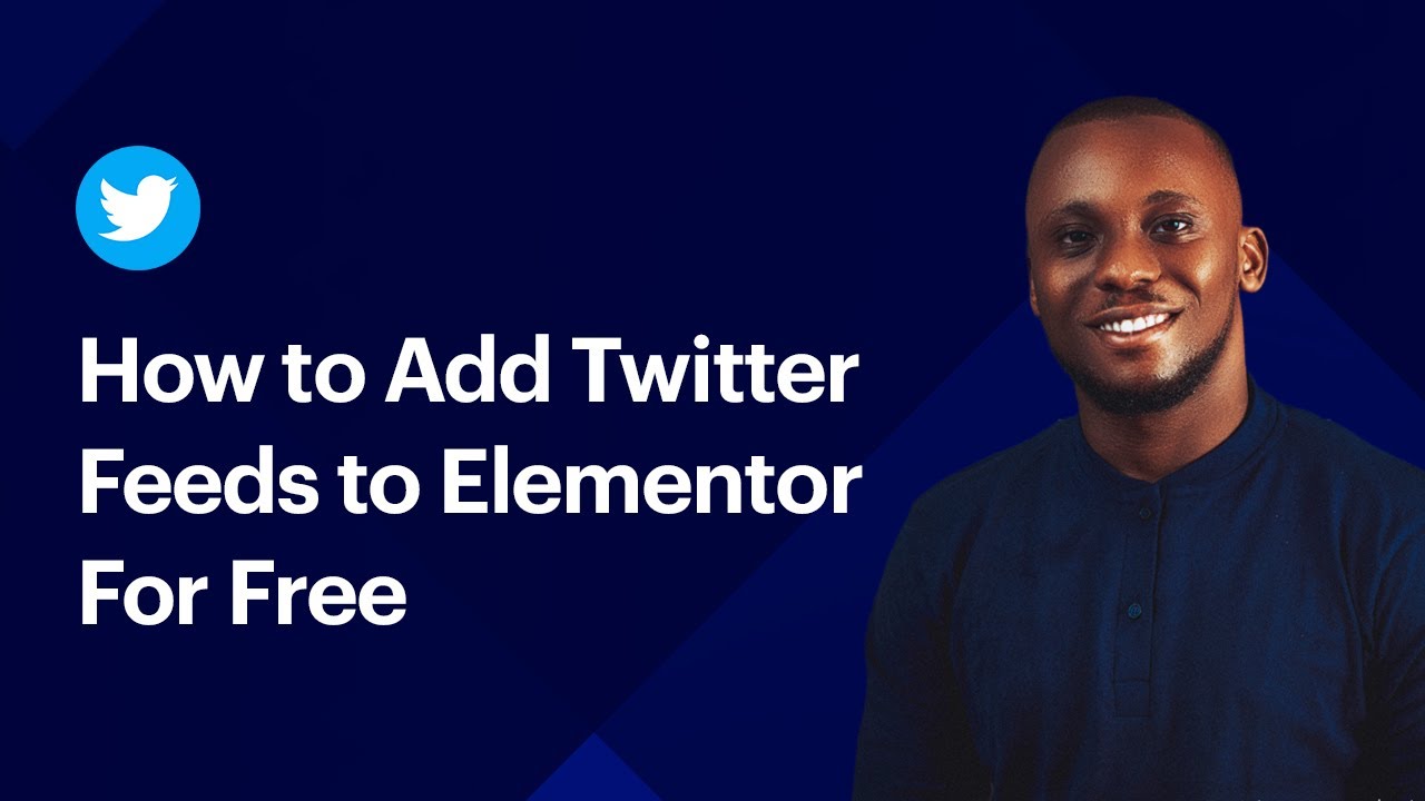 How to Add or Embed Twitter Feed in Elementor for Free