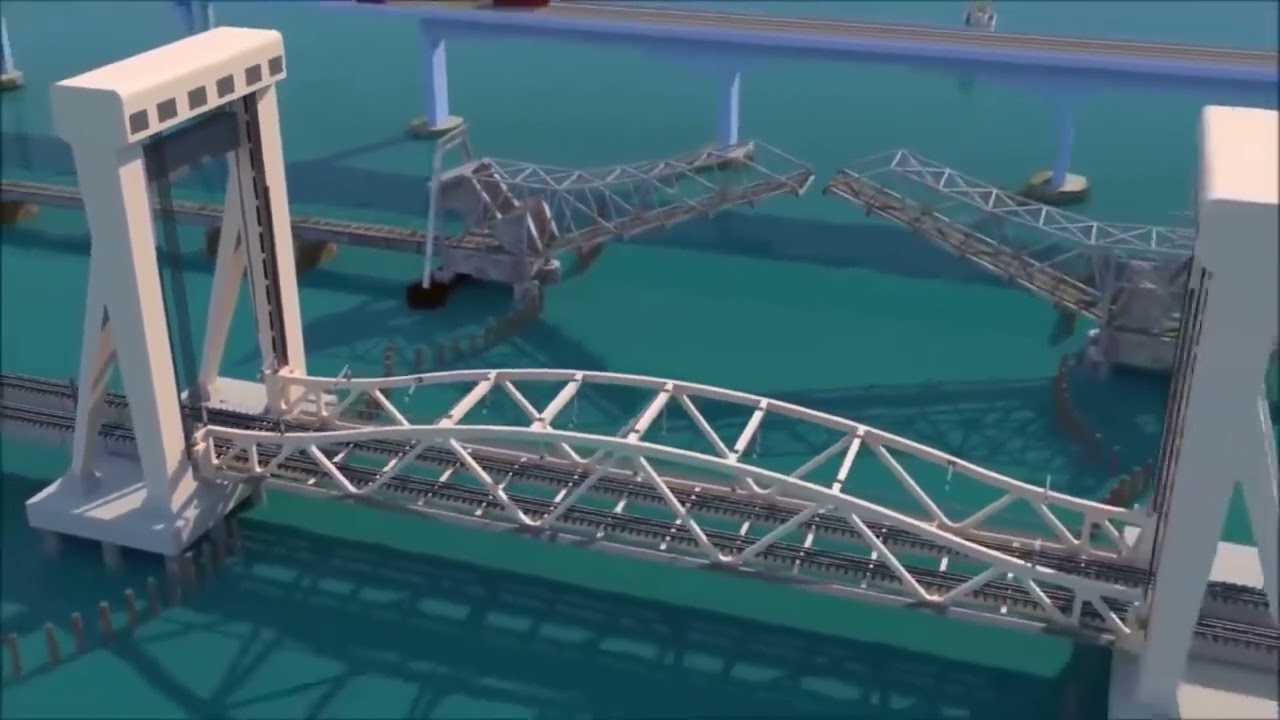 Pampan Bridge  #Indian Railways #Railway Marvels #Rameswaram