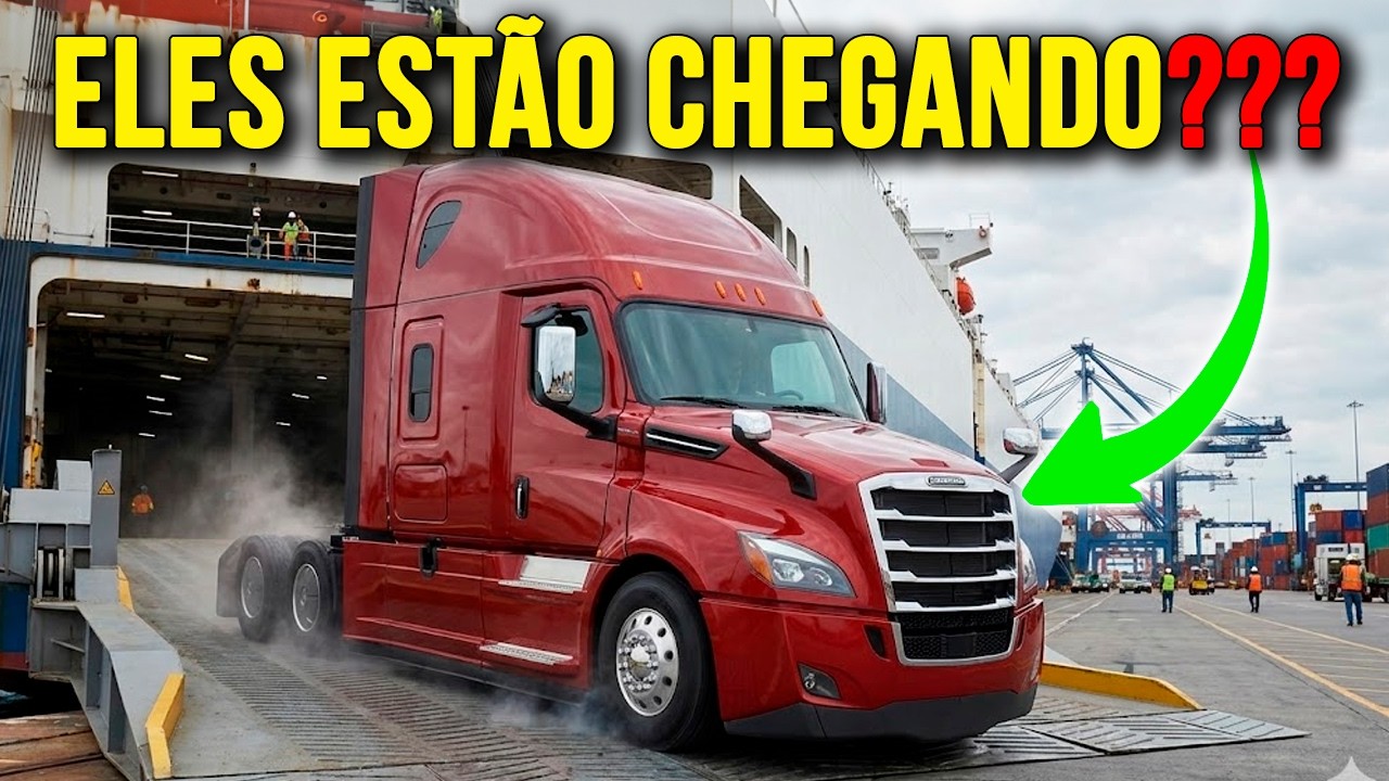 Os Caminhões MAIS BRUTOS dos E.U.A Chegam ao Brasil e CHOCAM Todo o Setor Agrícola!! IMPARÁVEIS