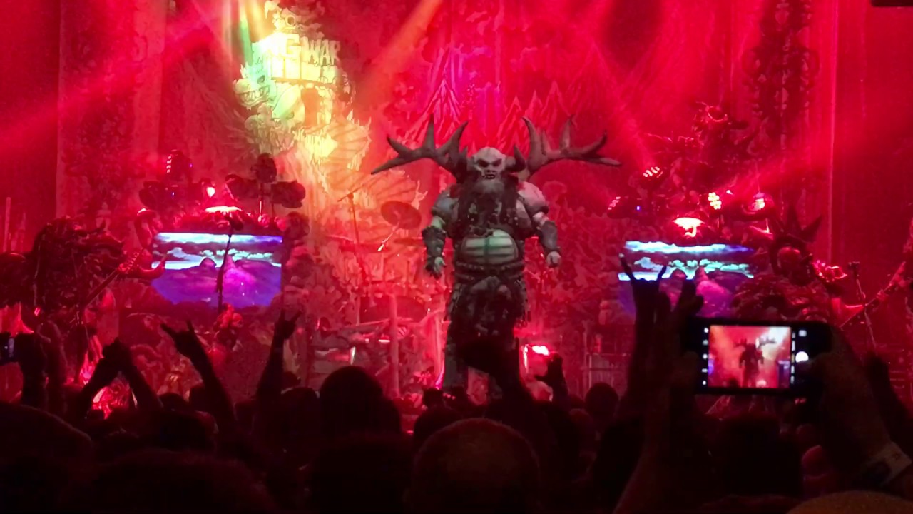 GWAR War On GWAR Live 11-2-17 The Blood Of The Gods Tour Mercury Ballroom Louisville KY