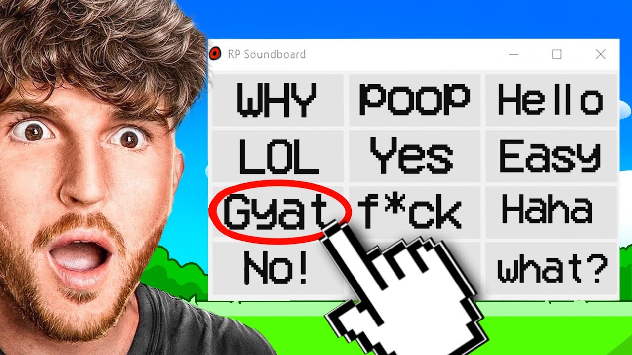 Trolling Chloe With A CAYLUS SOUNDBOARD In Roblox!