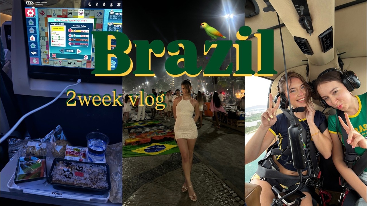 2 weeks in BRAZIL!!! 3 different locations (Rio, paraty & São Paulo)