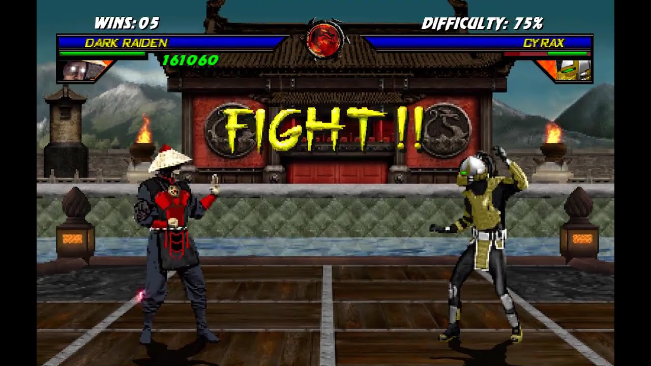 Mortal Kombat - Defesores da Terra - DarK Raiden - Playthrough mode!