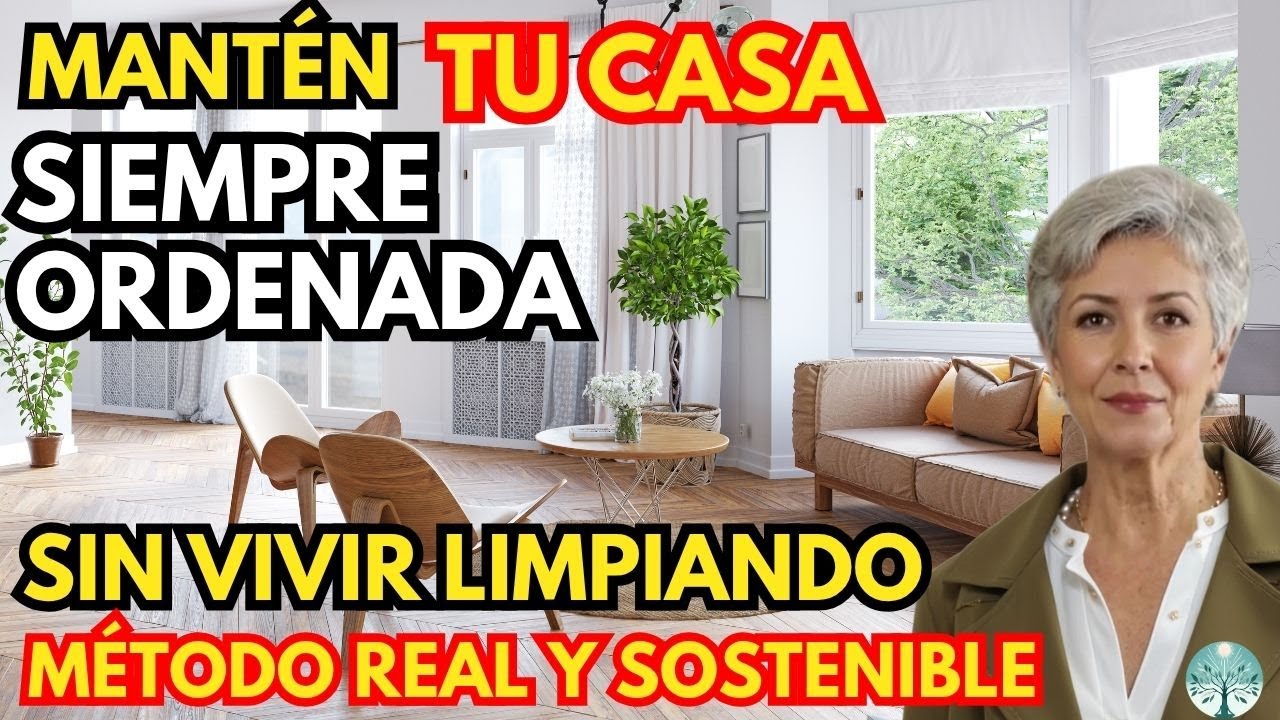 C&oacute;mo Mantener tu Casa SIEMPRE Ordenada SIN Vivir Limpiando
