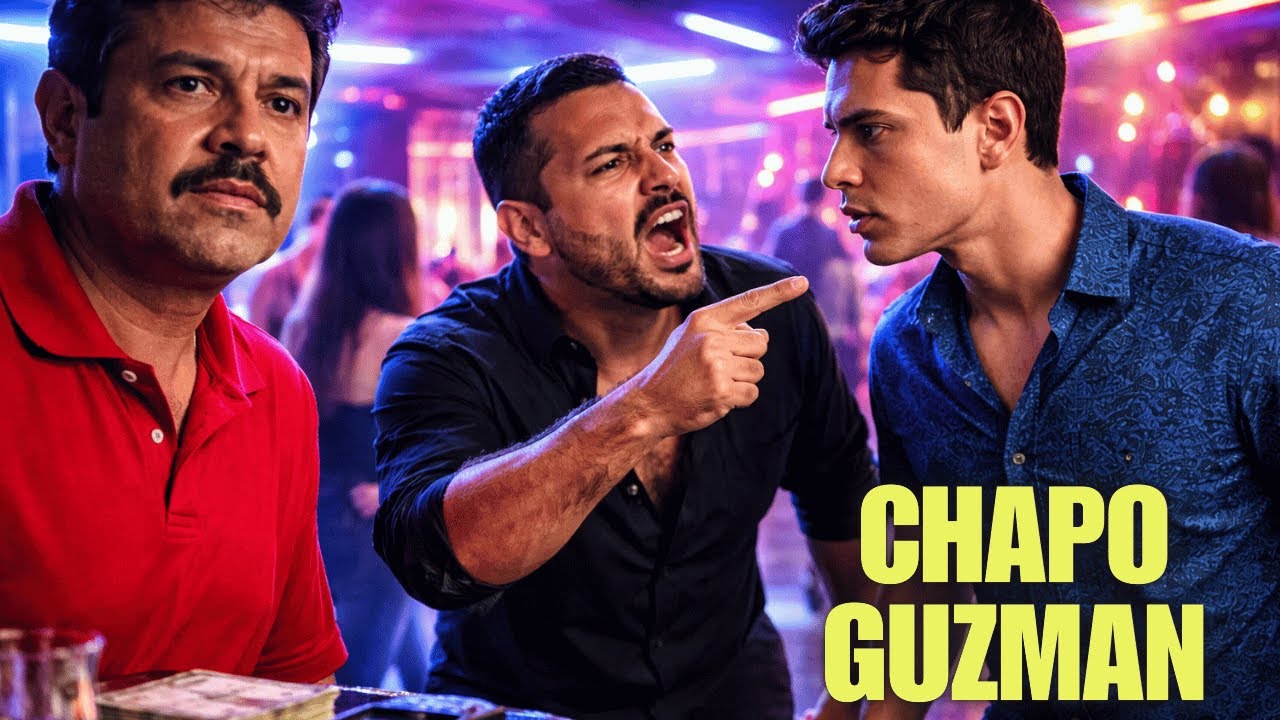 UN SICARIO AMENAZÓ AL HIJO DEL CHAPO EN UNA DISCOTECA    NO SABÍA QUE ESTABA RODEADO DE 50 HOMBRES