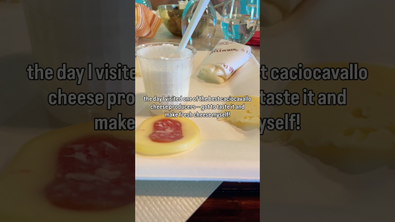 Caciocavallo, the best cheese from Southern Italy #italiancheese #caciocavallo #italianfood #cheese