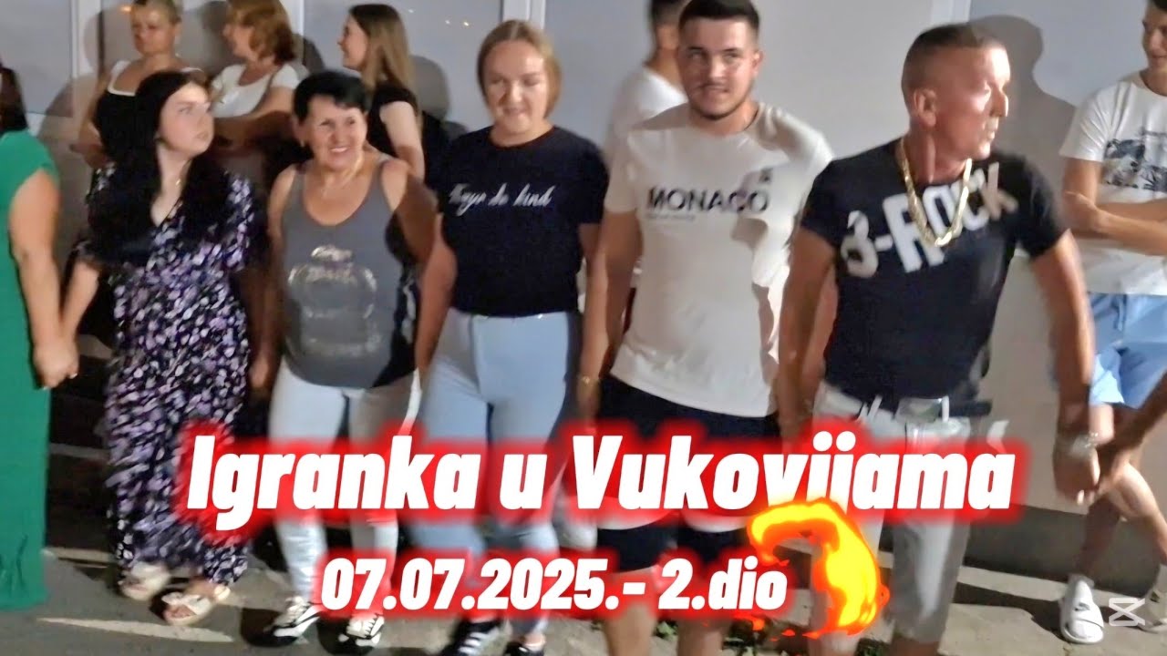 SULTAN OPET POKIDAO U KOLU NA IGRANCI U VUKOVIJAMA DONJIM, KALESIJA, 07.07.2025.
