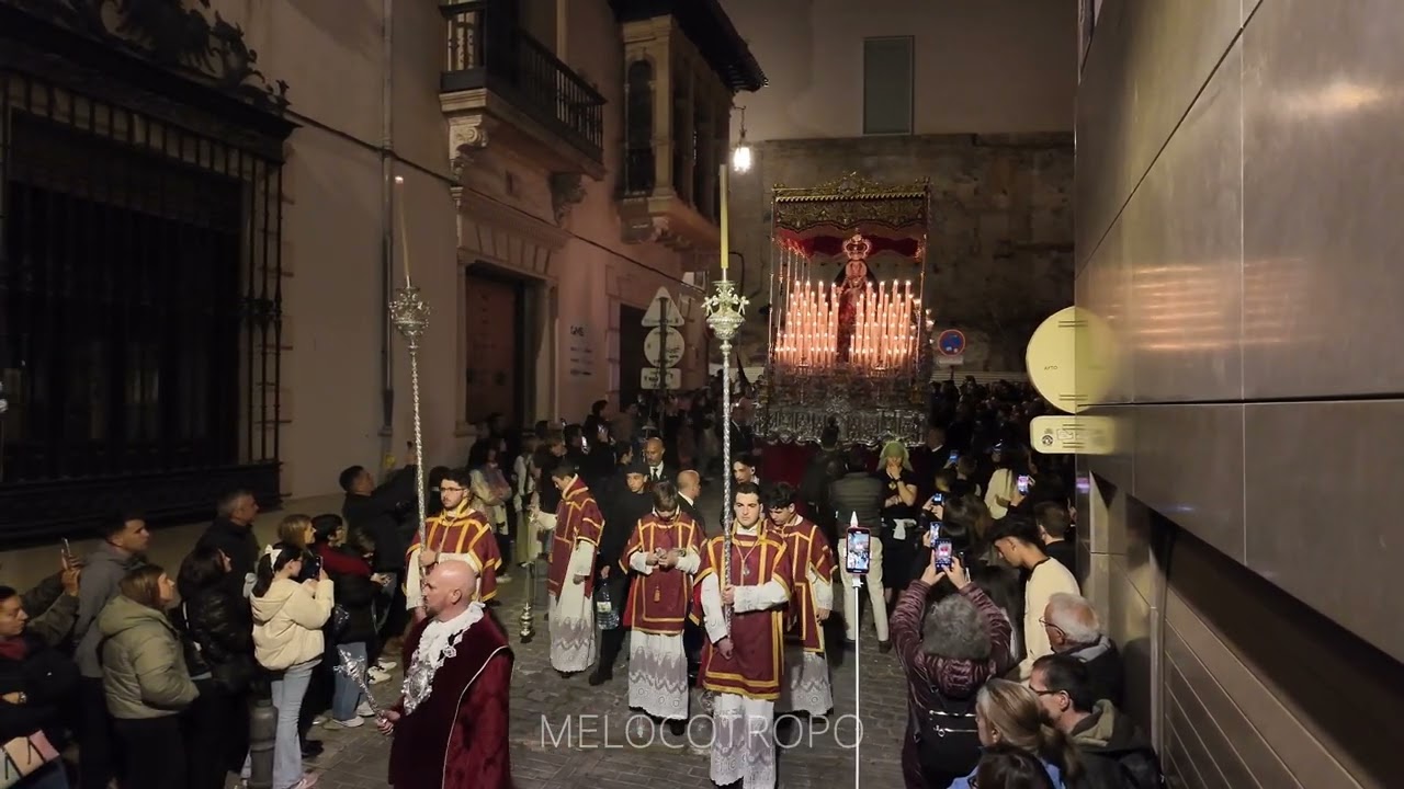 [4K] VIRGEN DE LA MERCED POR CALLE ANCHA DE LA VIRGEN | NAZARENO | GRANADA 2025