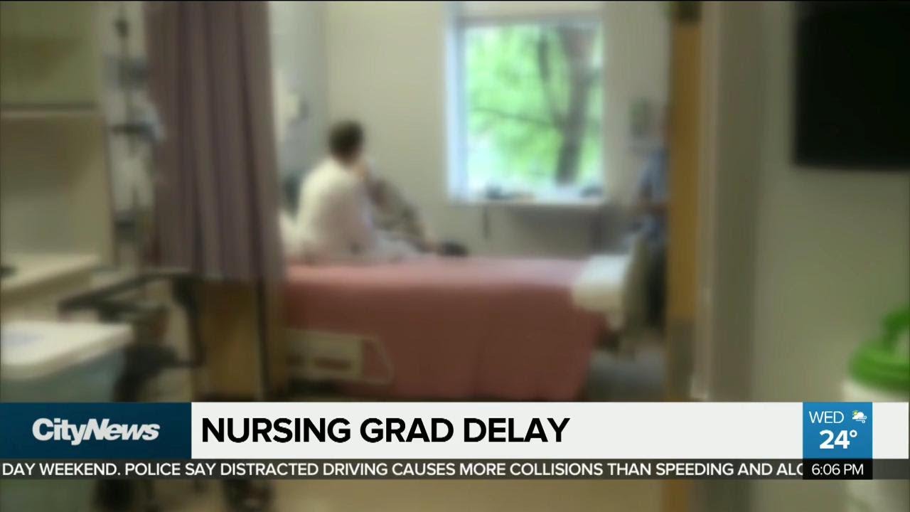 Exam result delays putting new nursing careers on hold