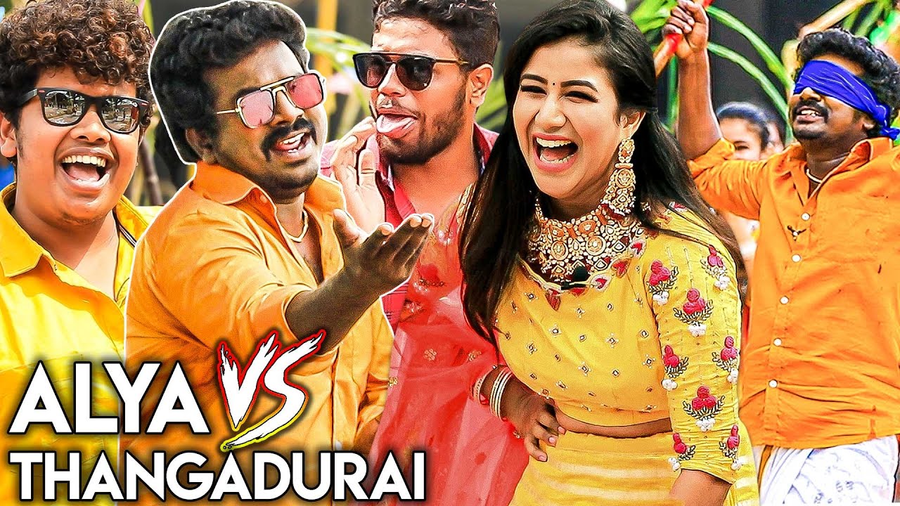 Alya-வை வெறுப்பேத்திய🤬 Thangadurai's பழைய Jokes! 😂 Marana Kuthu Dance போட்ட  Alya, IRFAN & NIKKI🔥