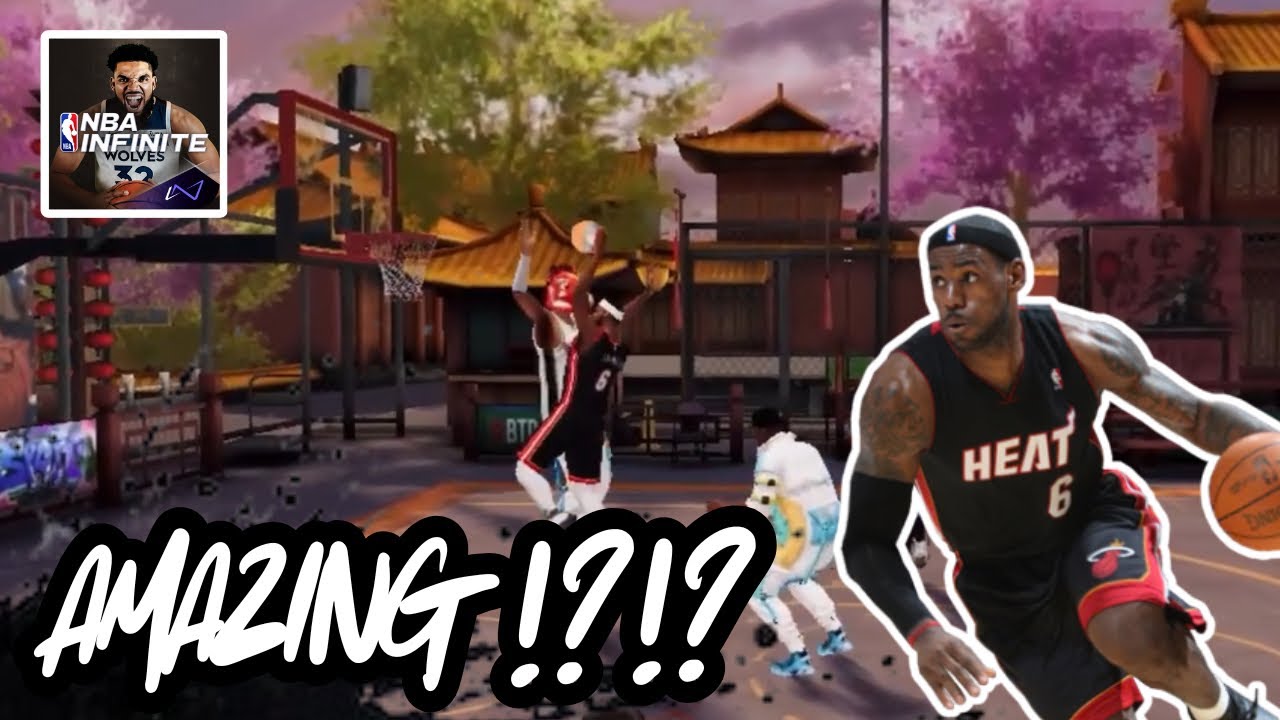 PRIME LEBRON JAMES IS AMAZING …. (NBA INFINITE)