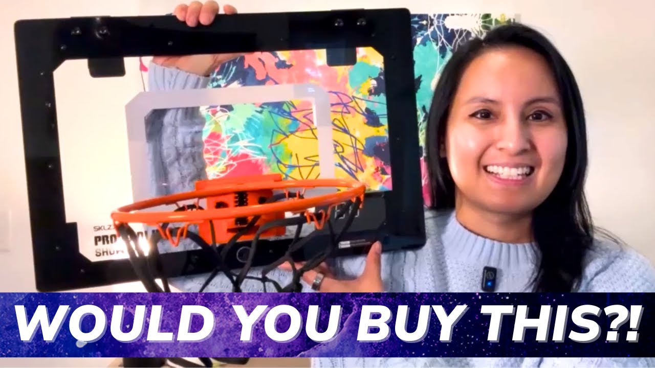 SKLZ Mini Digital Basketball Hoop Review | Showtime in Action 🏀