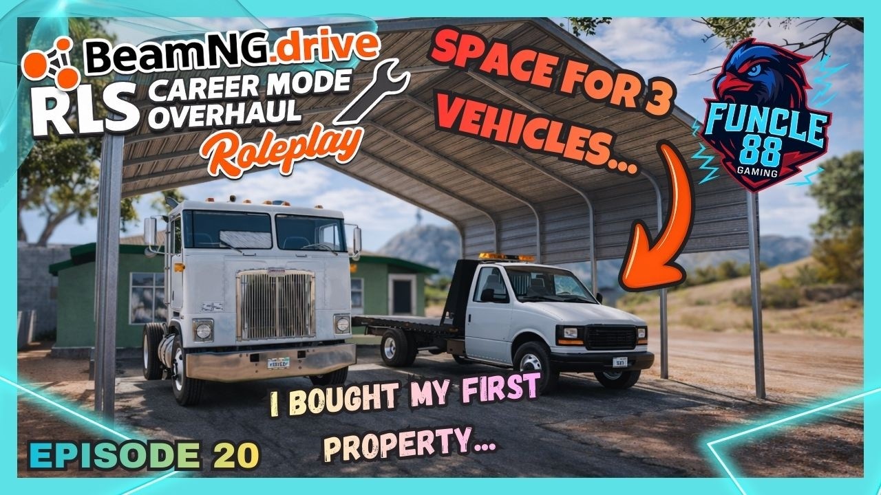Карьерная ролевая игра на BeamNG.drive | Моя первая недвижимость | Эпизод 20