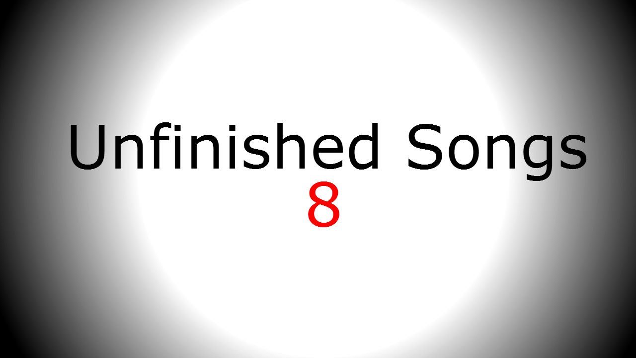 Simple Acoustic Guitar Singing backing track - Unfinished Song No.8