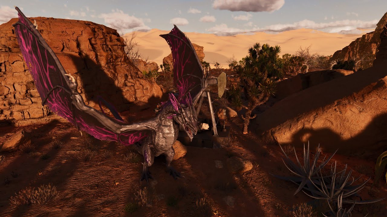 Continuing our Adobe Base efforts, easier via Wyvern travel | ARK: Survival Ascended [EP50]