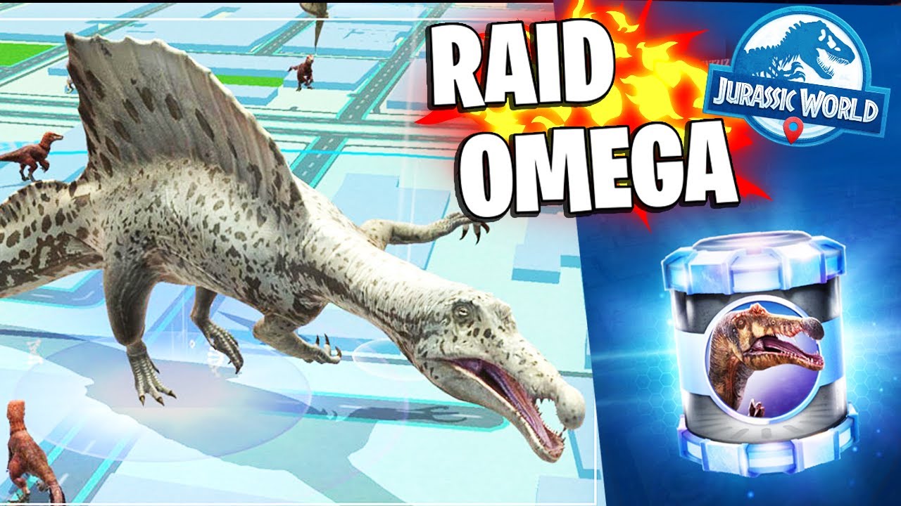 SPINOSAURUS AEGYPTIACUS ⚡ RAID OMEGA | Jurassic World Alive