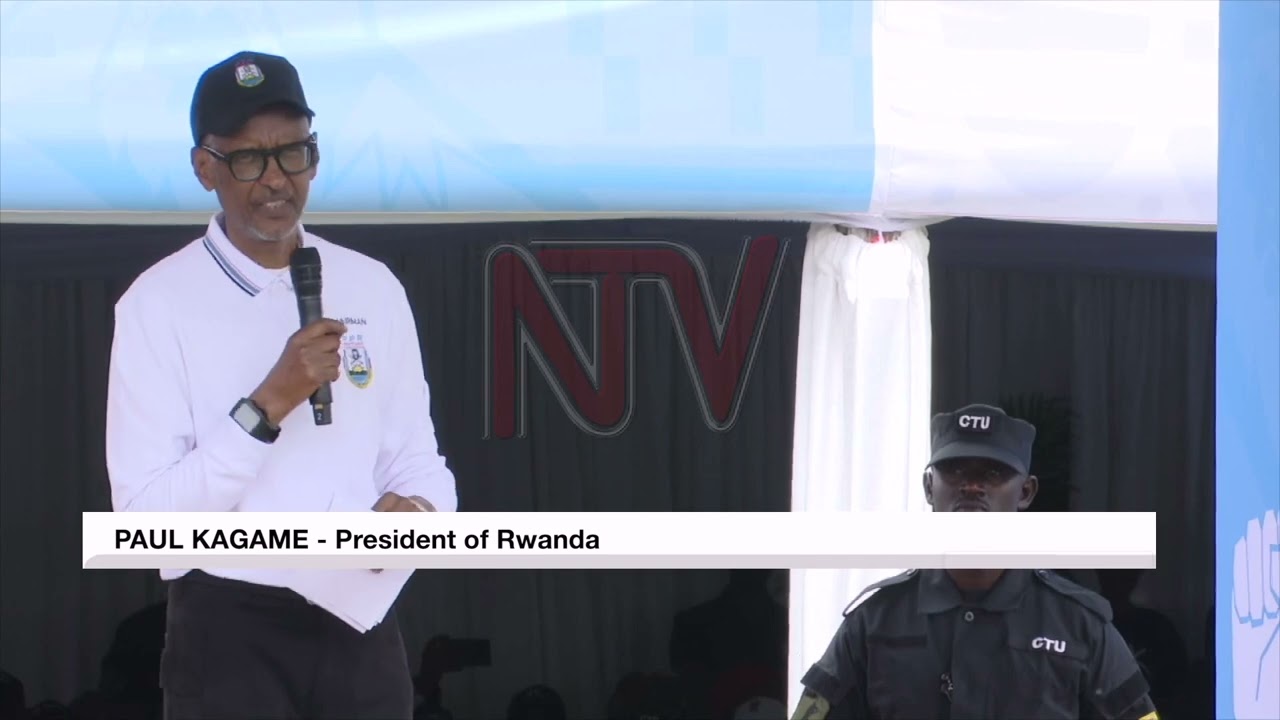 President Kagame campaigns against two in Rwanda