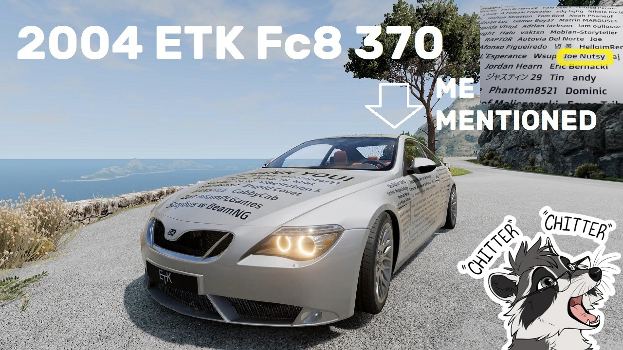 BeamNG.drive (Mod) Freeroam: Italy - 2004 ETK Fc8 370 Thank You!
