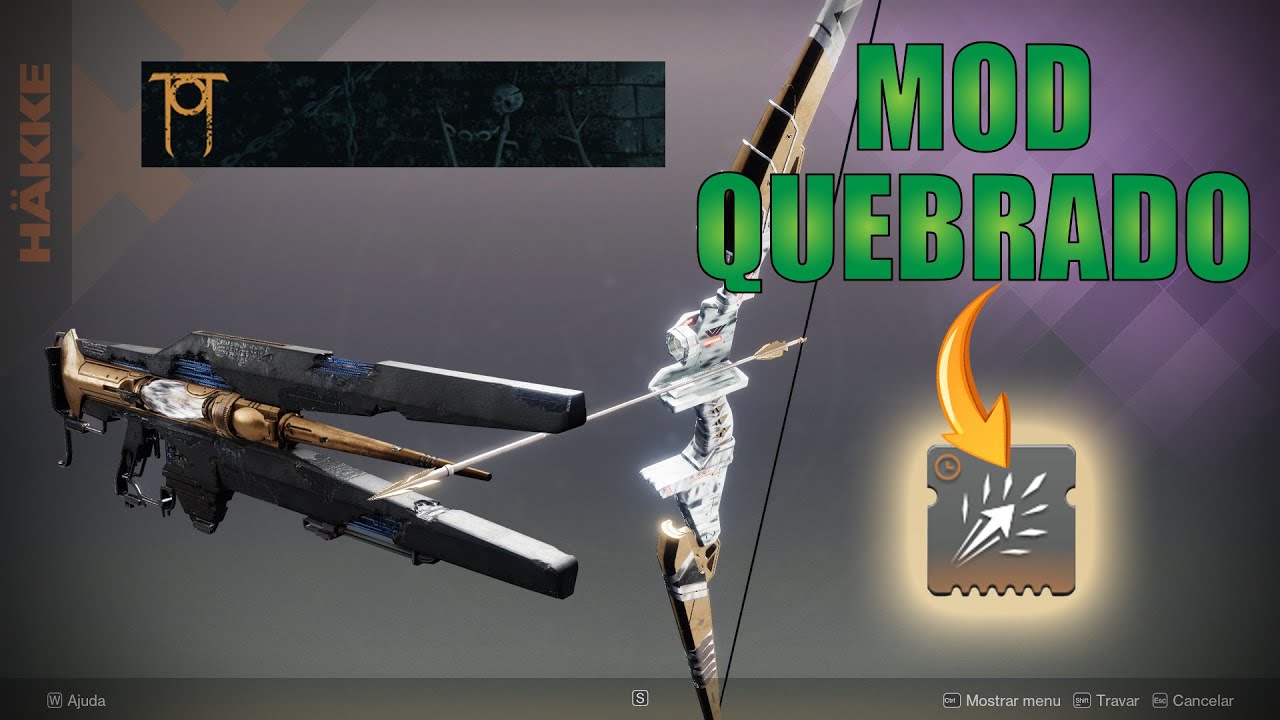 Ruína da Senhora da Guerra - Solo Flawless com MOD EXÓTICO do evento