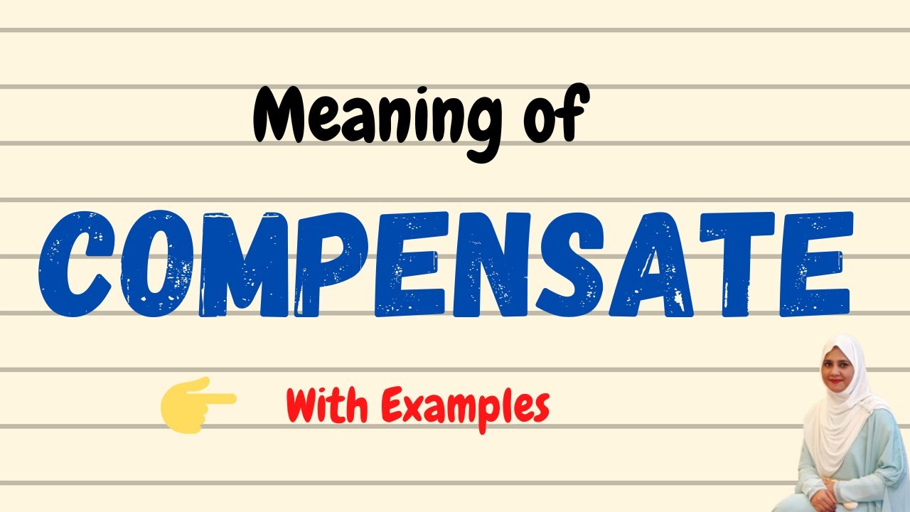 Daily vocabulary | Compensate Meaning | Vocabgram