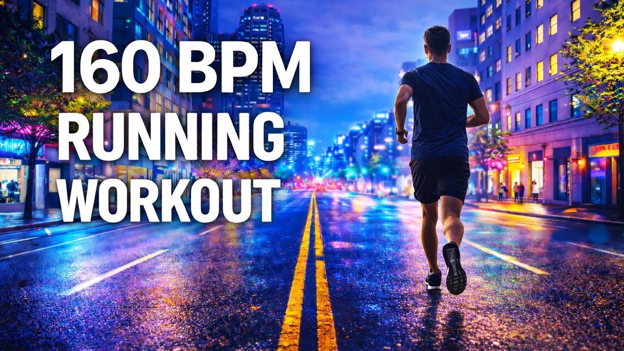 Running Music 160 BPM 🔥 Sprint & Interval Training | Cardio Workout Mix for Running, Cycling