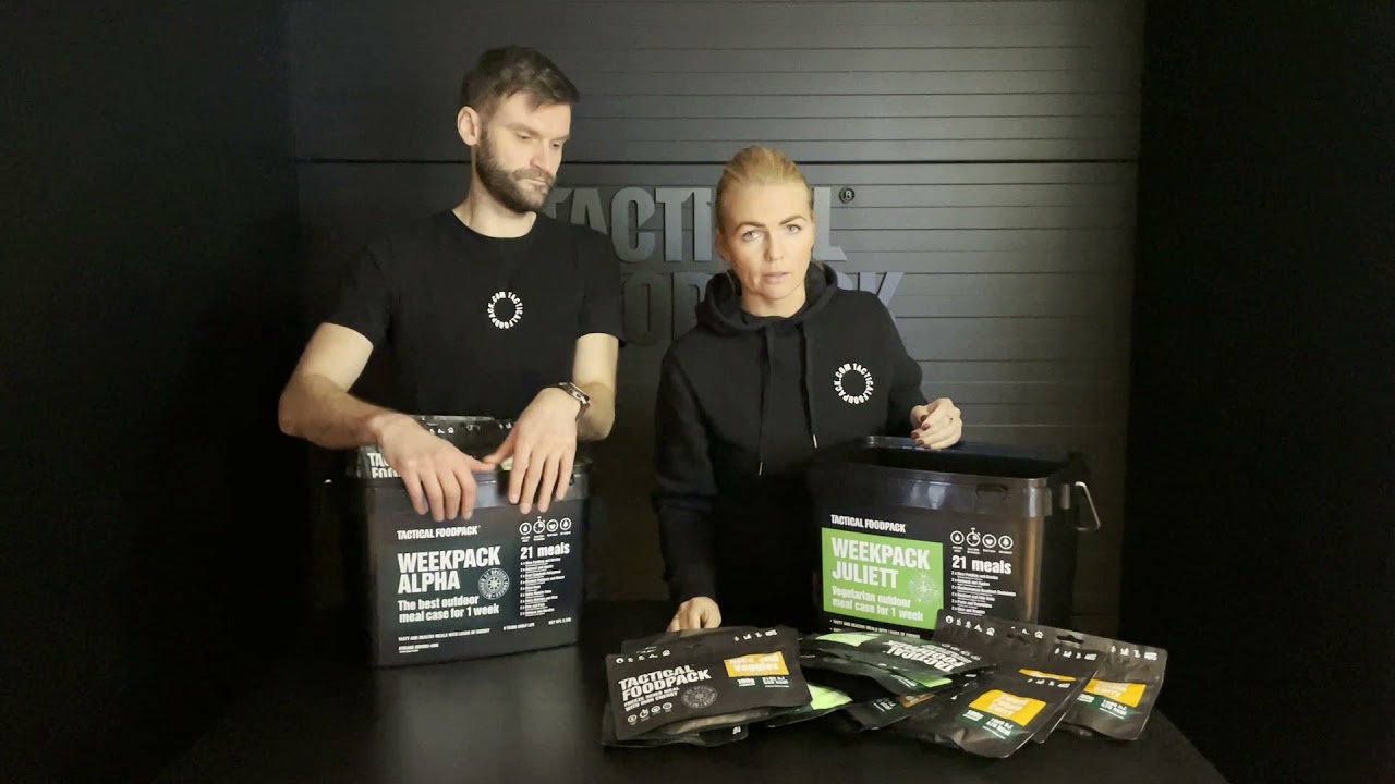 Tactical Foodpack Black Box Videos - Weekpacks