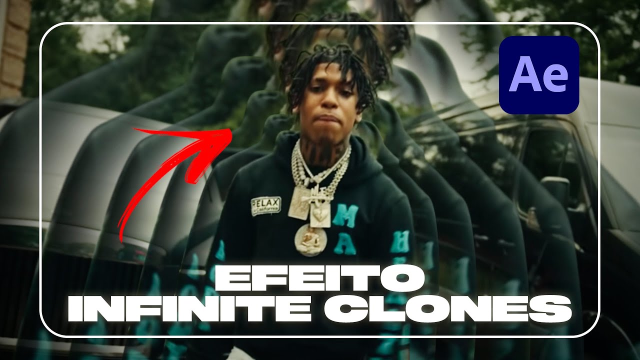 Efeito INFINITE CLONES no After effects