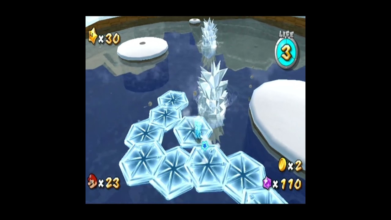 Super Mario Galaxy Ice Flower Music #shorts