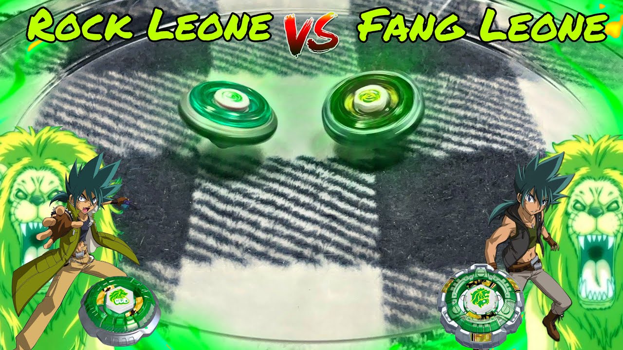 WHO&rsquo;S THE TRUE KING OF BEASTS?? Rock Leone vs Fang Leone Evolution Beyblade Battle!