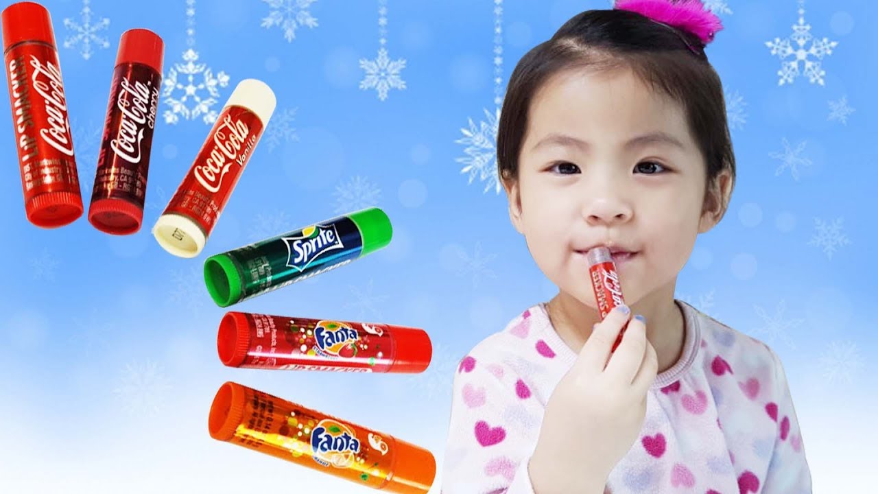 신기한 코카콜라 립밤이 있어요!! 서은이의 입술 보호재 코카 콜라 립밤