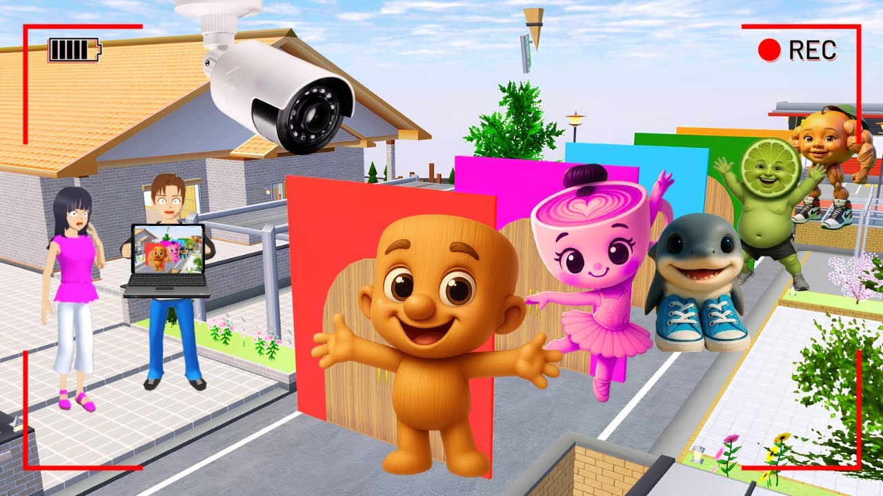 Yuta Mio Panik CCTV Merekam PORTAL KEJUTAN BAYI ANOMALI Di Depan Rumah 😱 | Sakura School Simulator