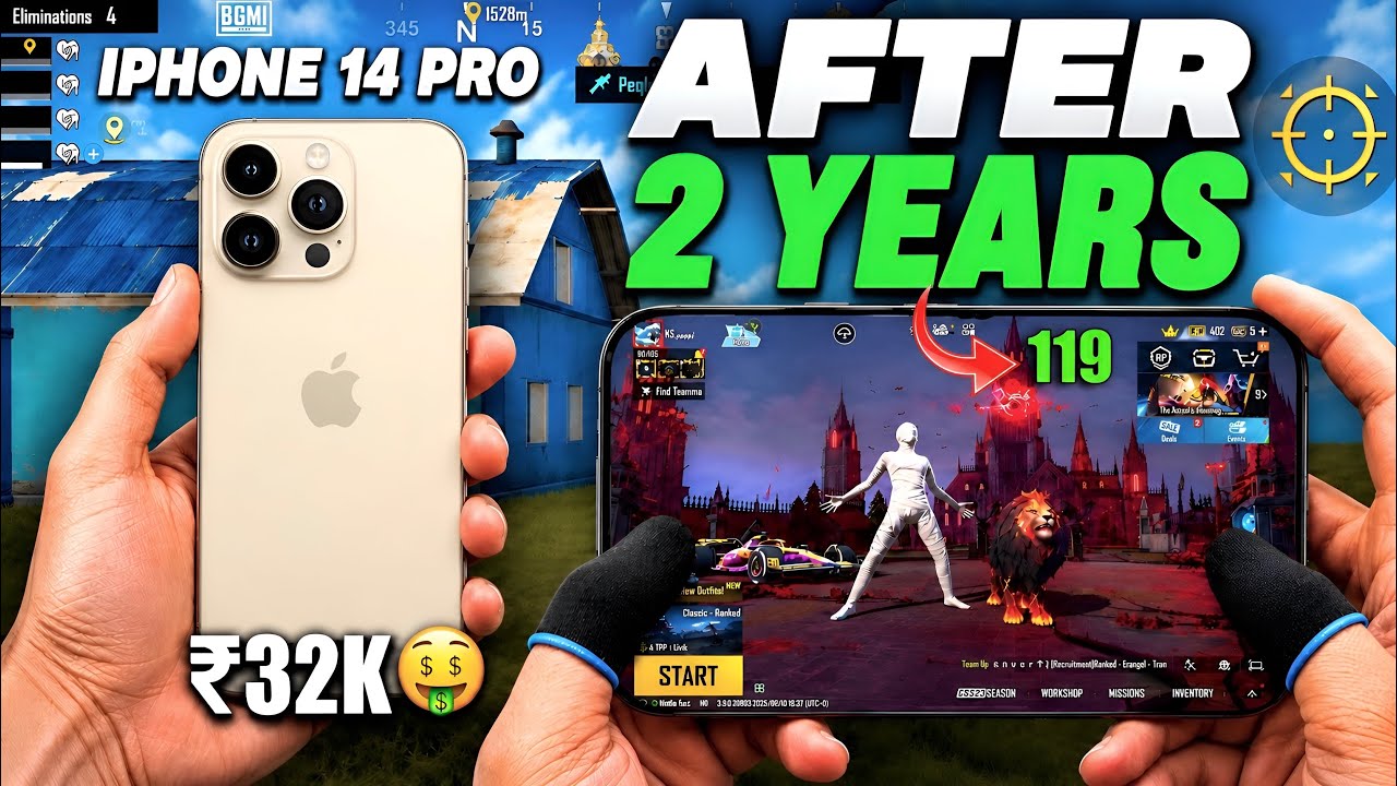 🔥 iPhone 14 Pro BGMI Test in 2026 | FPS, Heating & Battery | Still Worth It After 2 Years?