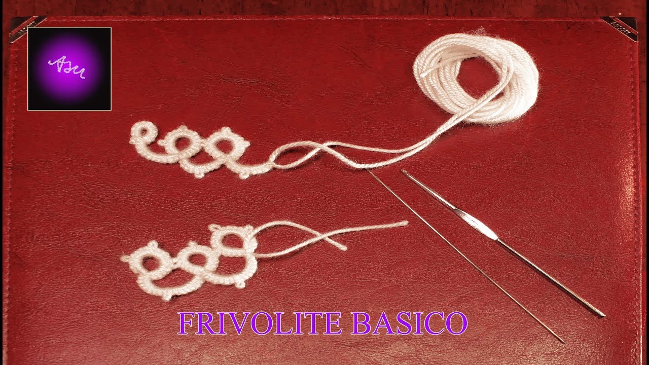 FRIVOLITE BASICO ANILLOS CURVAS Y PICOTS (REPASO)
