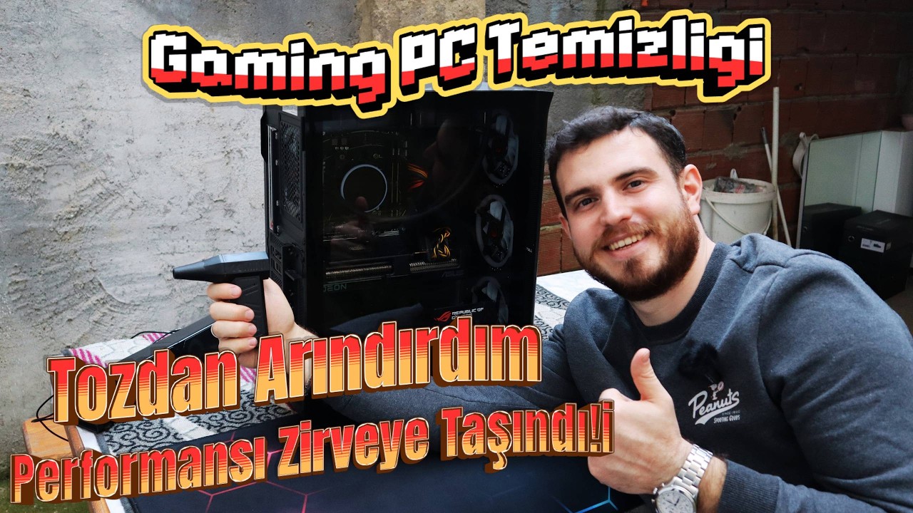 Asus 7800 XT’li Canavarı Açtım! Gaming PC'ye Büyük Temizlik + Sohbet