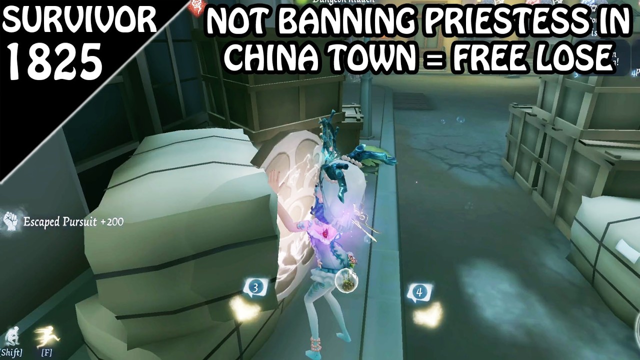 Priestess in CN Town is better than AI in idv - #IdentityV
