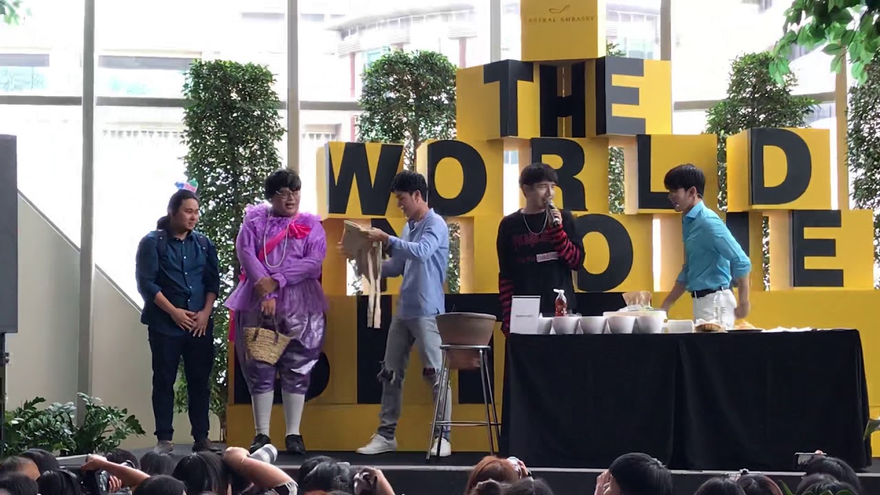 180813 TayNew - The World in One Bite @ Central Embassy Part 6