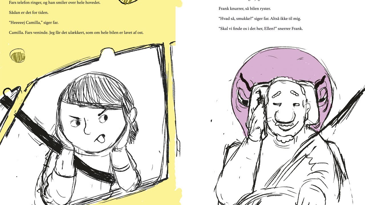 ☕ Working on spread 4 for ‘Me and my monster’