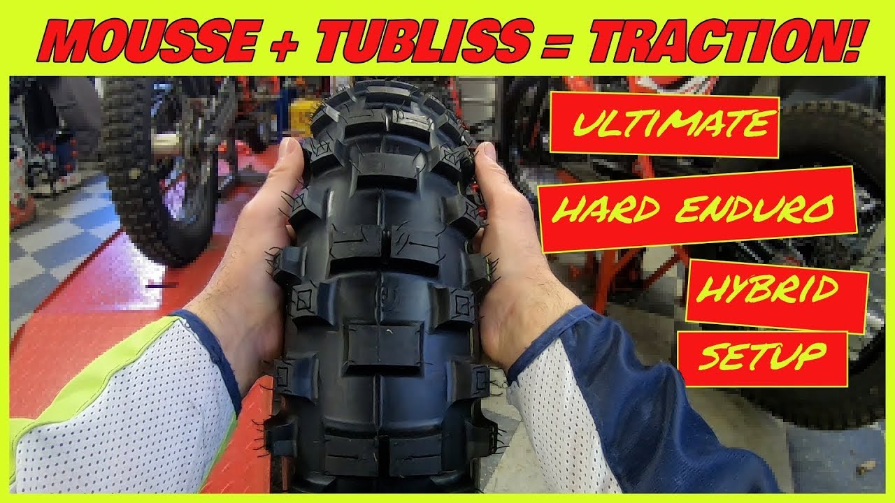 Tubliss + Mousse + Plews Tough One Extreme Tyre = Moobliss (максимальная конфигурация Hard Enduro)