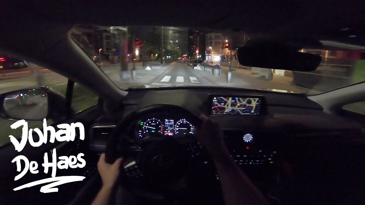 2019 LEXUS RX 450h NIGHT POV TEST DRIVE