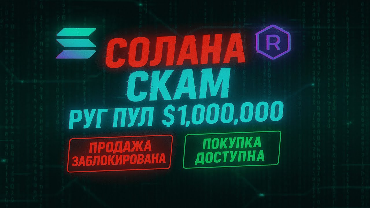 Скам Токен на Solana 🍯 Полный Гайд | Raydium, Бесплатная версия скрипта