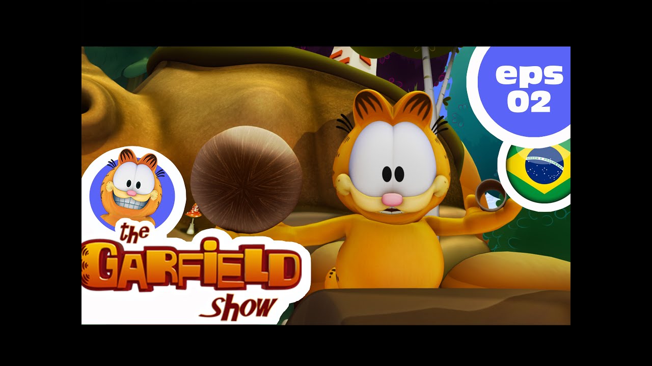 THE GARFIELD SHOW BRASIL - EP02 - Jogo de gato e rato