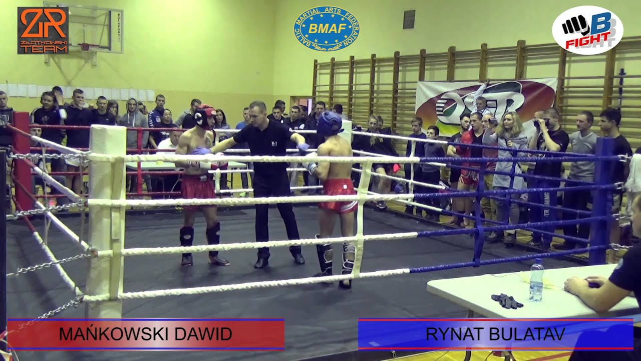Walka 21. MAŃKOWSKI DAWID vs RYNAT BULATAV. Materiał bez komentarza.