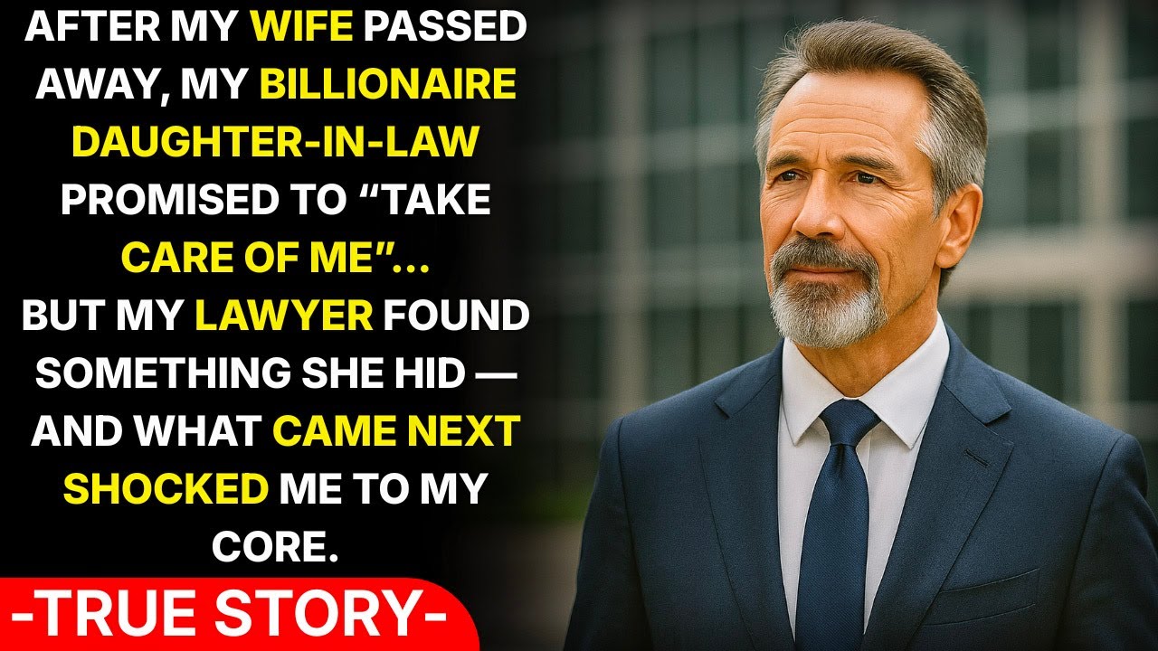 After My Wife Died, My Billionaire Daughter-In-Law Tried To Take My $600 Million Estate  My Lawyer..